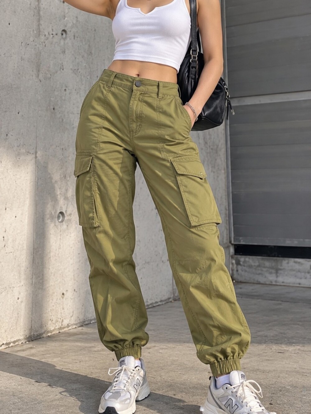 Reitmans  Cargo Jogger Pants Size 27 Cotton Stretch Utility